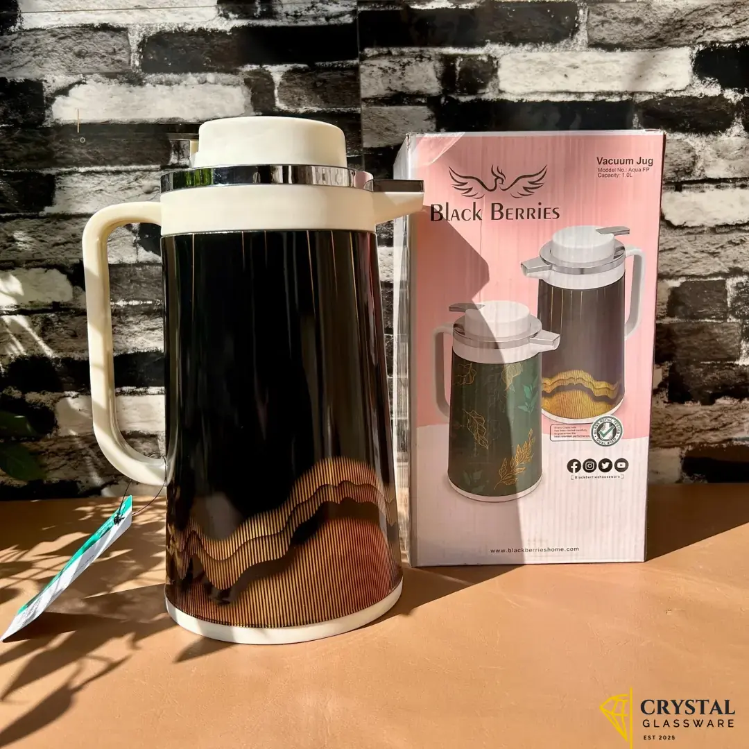 Vacuum Flask with Glass Refill Thermos