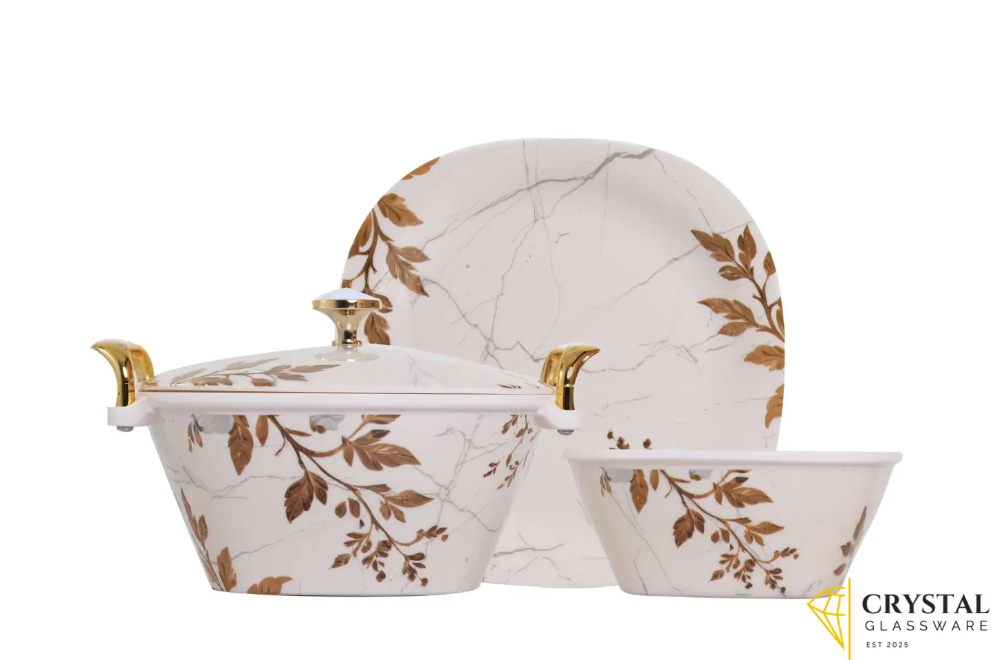 Graceware Vision Double Glazed Set-88 Pcs