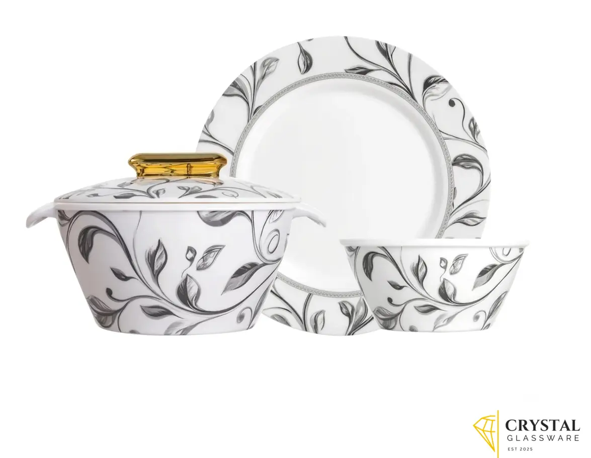 Graceware Heritage Double Glazed Set 88 pcs 