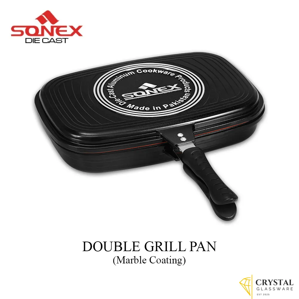  Sonex Double Sided Grill Pan 36cm(Black)