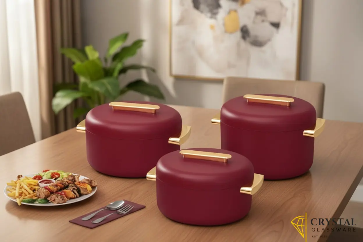 Dinners 4 Piece Gift Pack Hotpot & Cooler Set