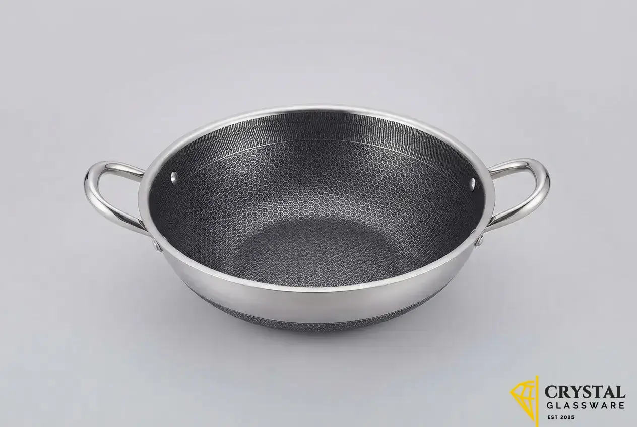Imported Single Sided Honeycomb Karahi (32 cm)
