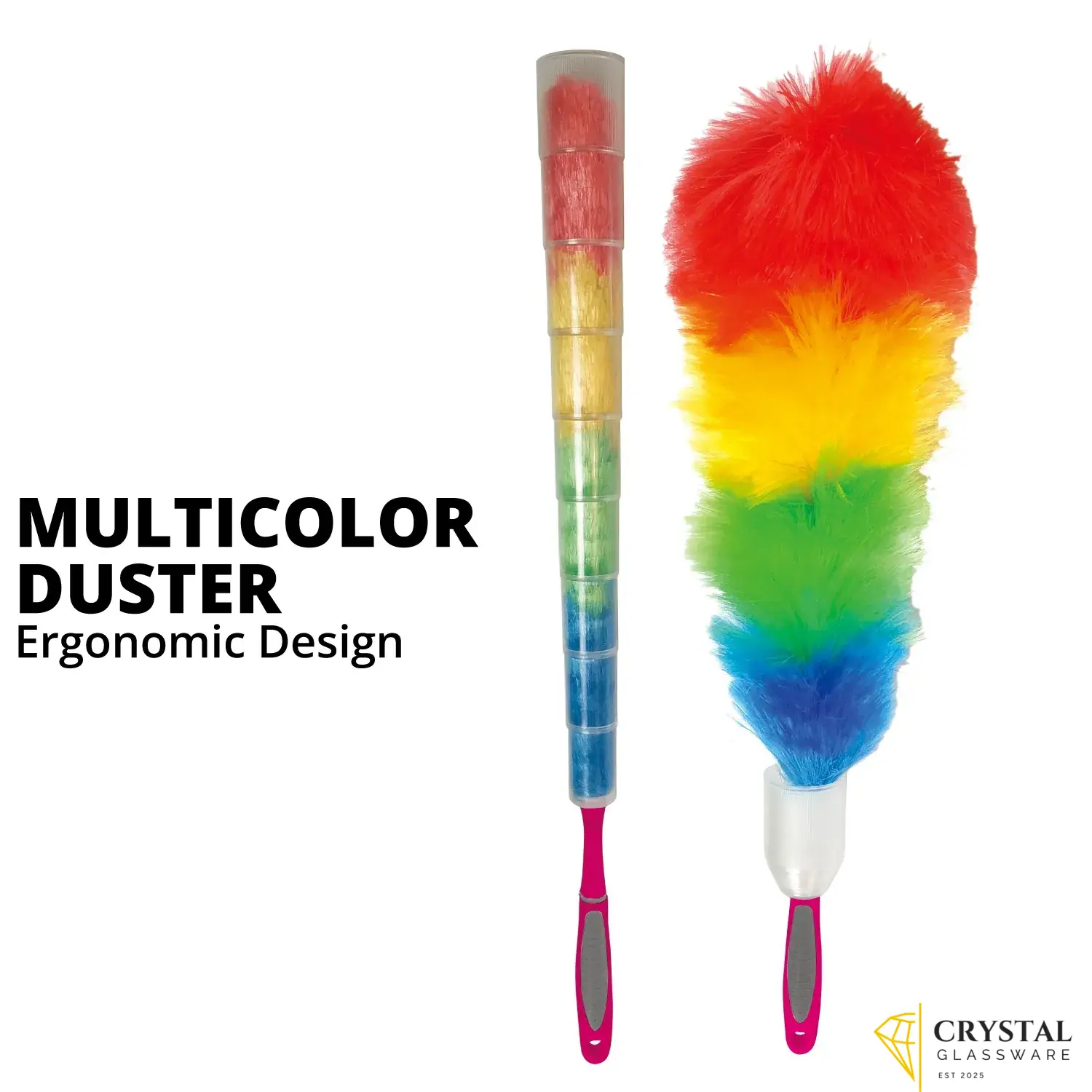 Feather Brush Duster Microfiber for Cleaning