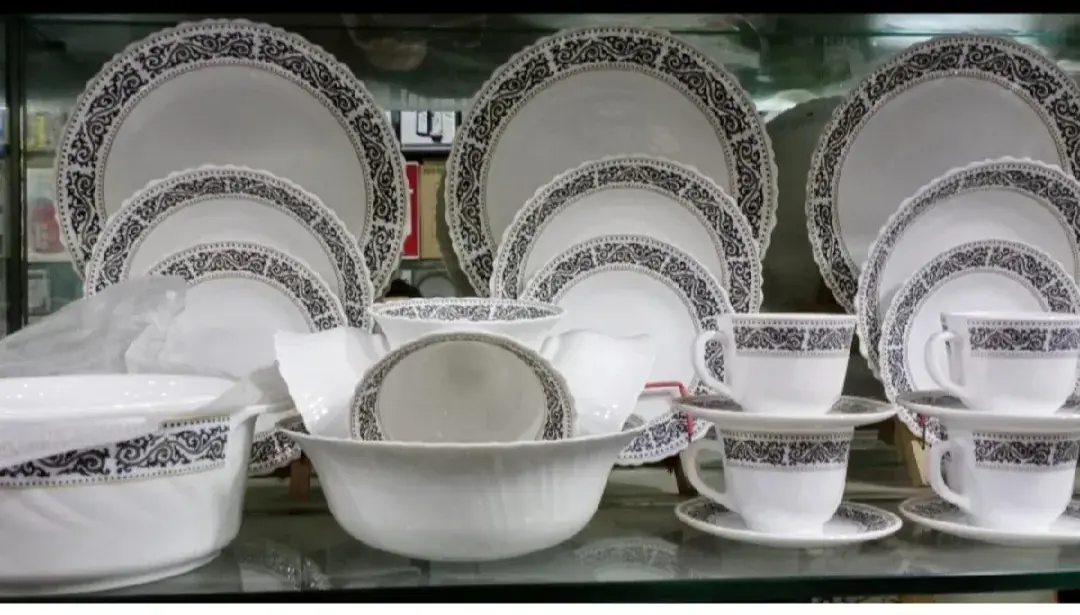 Marble Dinner Set | 72 pcs for 8 Person Serving Premium Quality