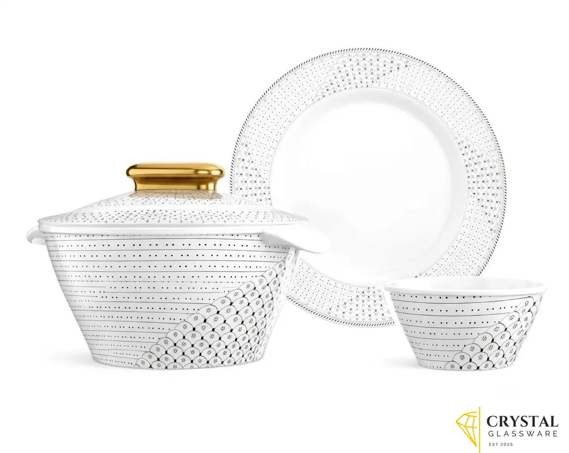 Graceware Heritage Double Glazed Set 88 pcs 