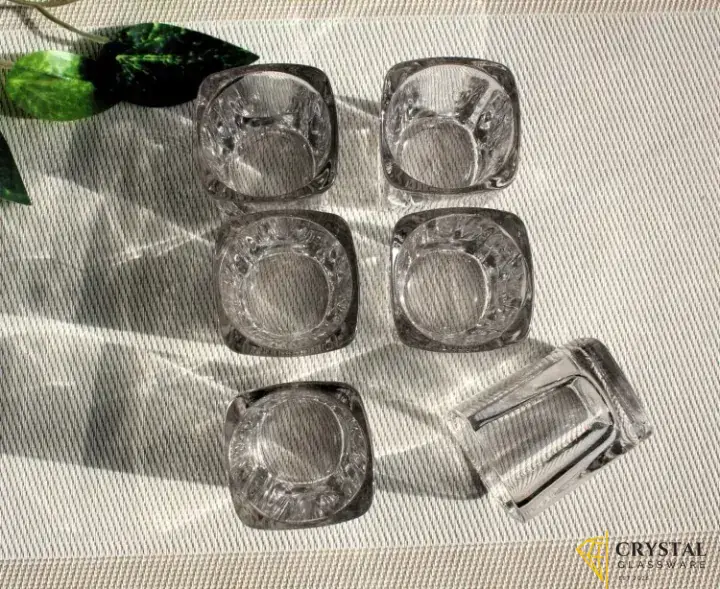 Set of 6, Shot Glass Set Mini Zam Zam Glass