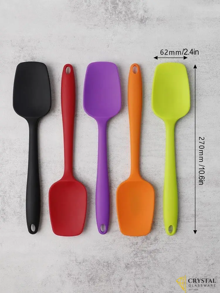 Non-Stick Flexible Rubber Kitchen Premium Scraper Spoon