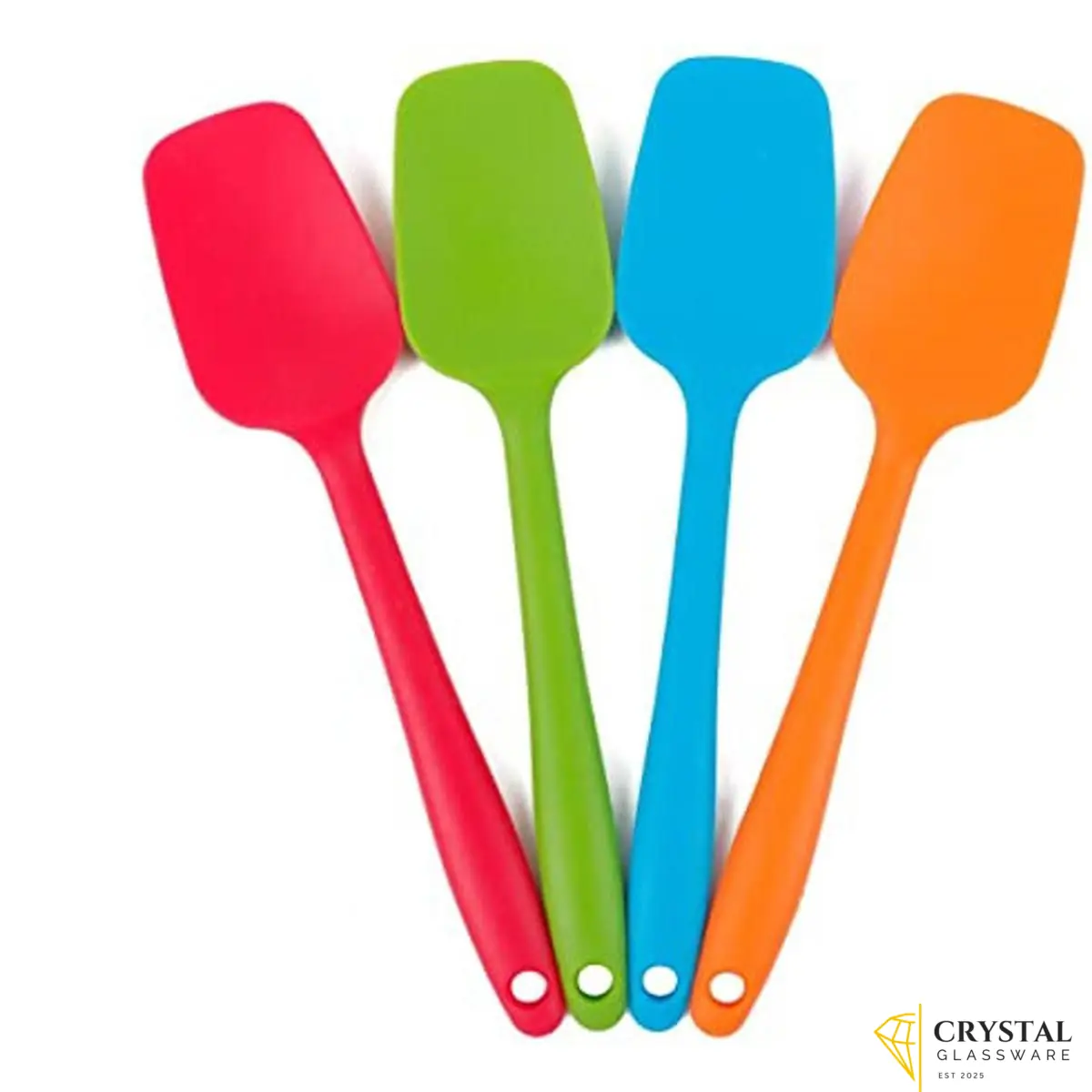 Non-Stick Flexible Rubber Kitchen Premium Scraper Spoon