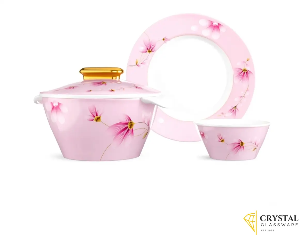 Graceware Heritage Double Glazed Set 88 pcs 