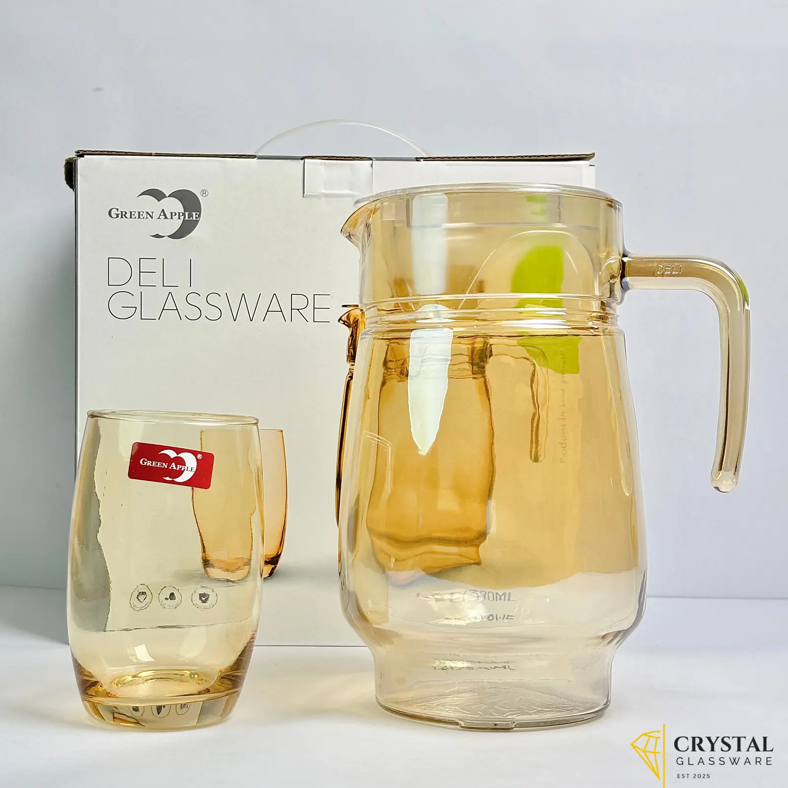 7-piece glassware set 
