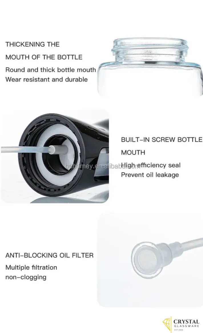Oil Spray Bottle & Oil Dispenser