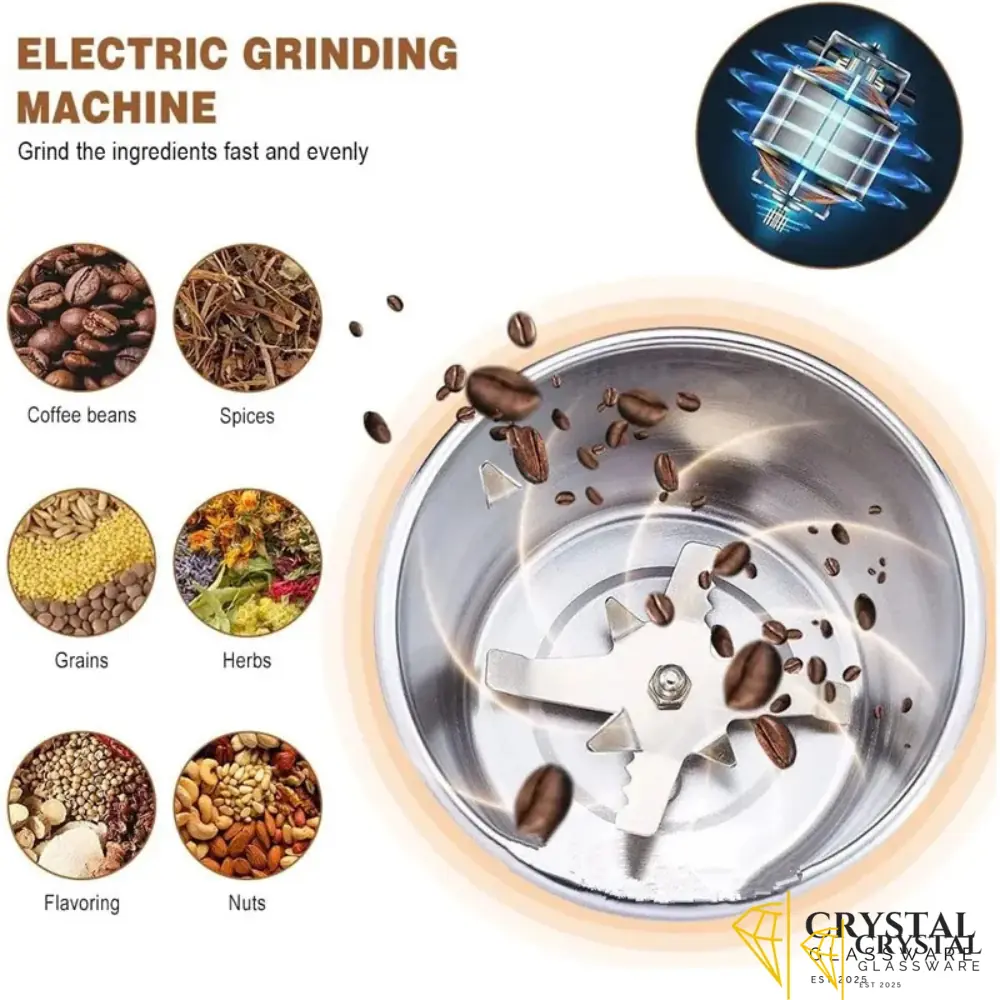 Electric Spice Grinder & Blender