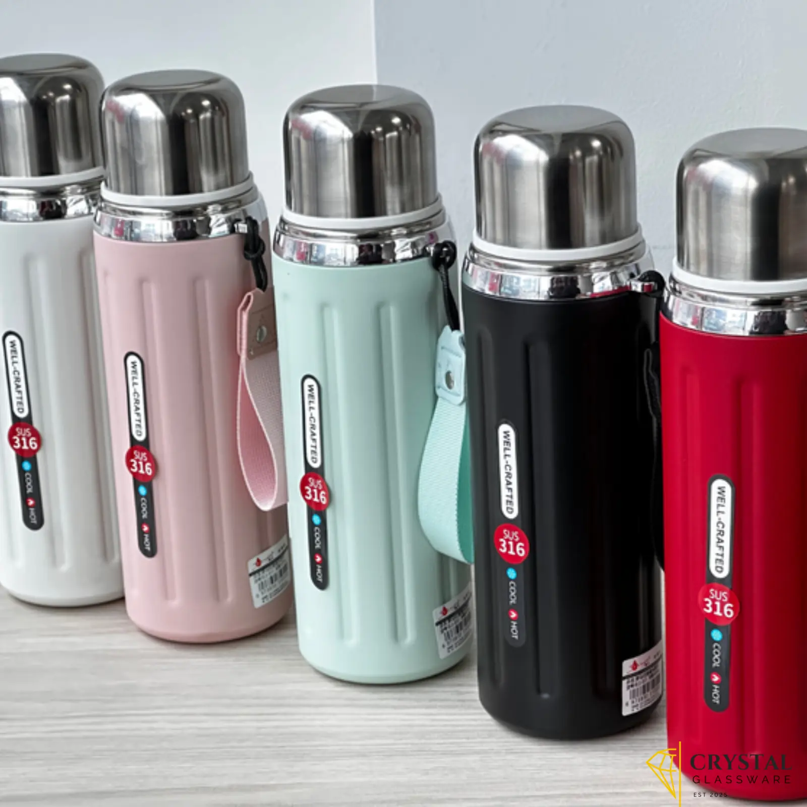 Stainless steel thermal water bottle(SUS 316)
