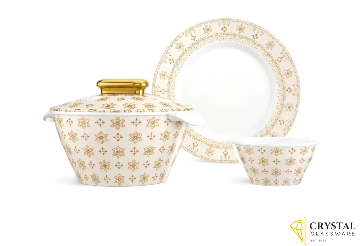 Graceware Heritage Double Glazed Set 88 pcs 
