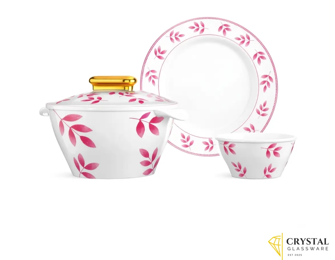 Graceware Heritage Double Glazed Set 88 pcs 