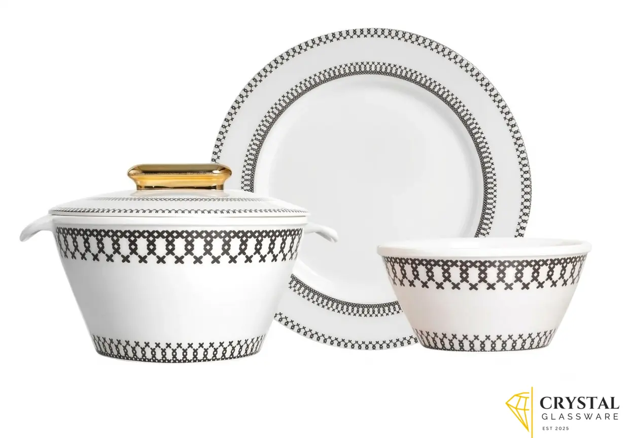 Graceware Heritage Double Glazed Set 88 pcs 
