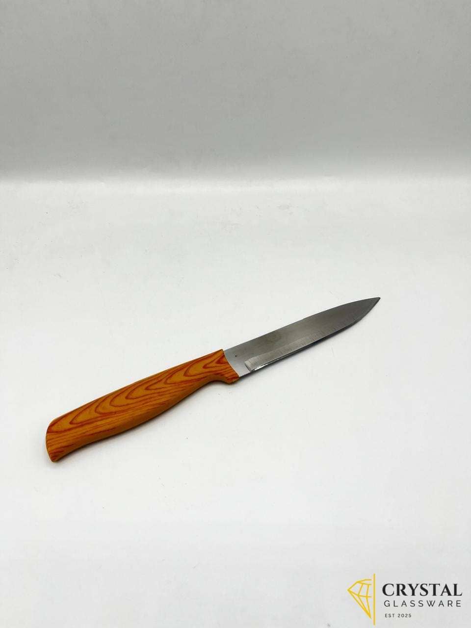 4 inch Stainless Steel All purpose knife with wood handle with strong grip