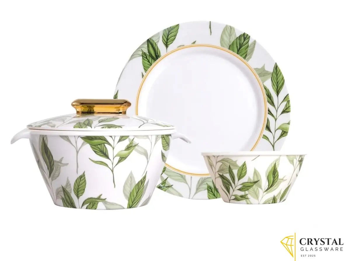 Graceware Heritage Double Glazed Set 88 pcs — Crystal Glassware Pakistan