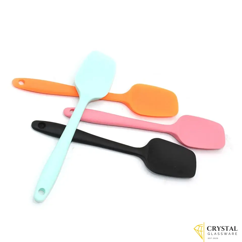 Non-Stick Flexible Rubber Kitchen Premium Scraper Spoon