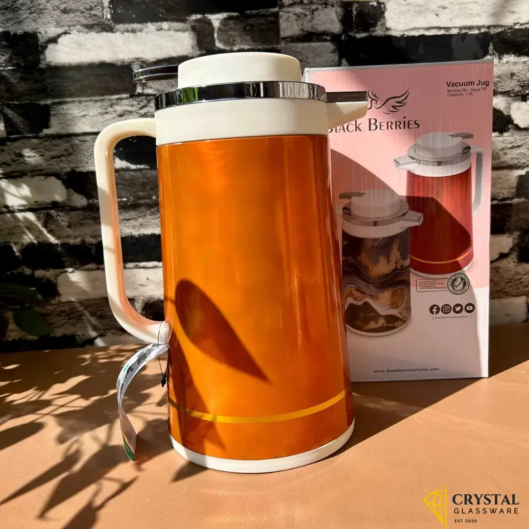 Vacuum Flask with Glass Refill Thermos