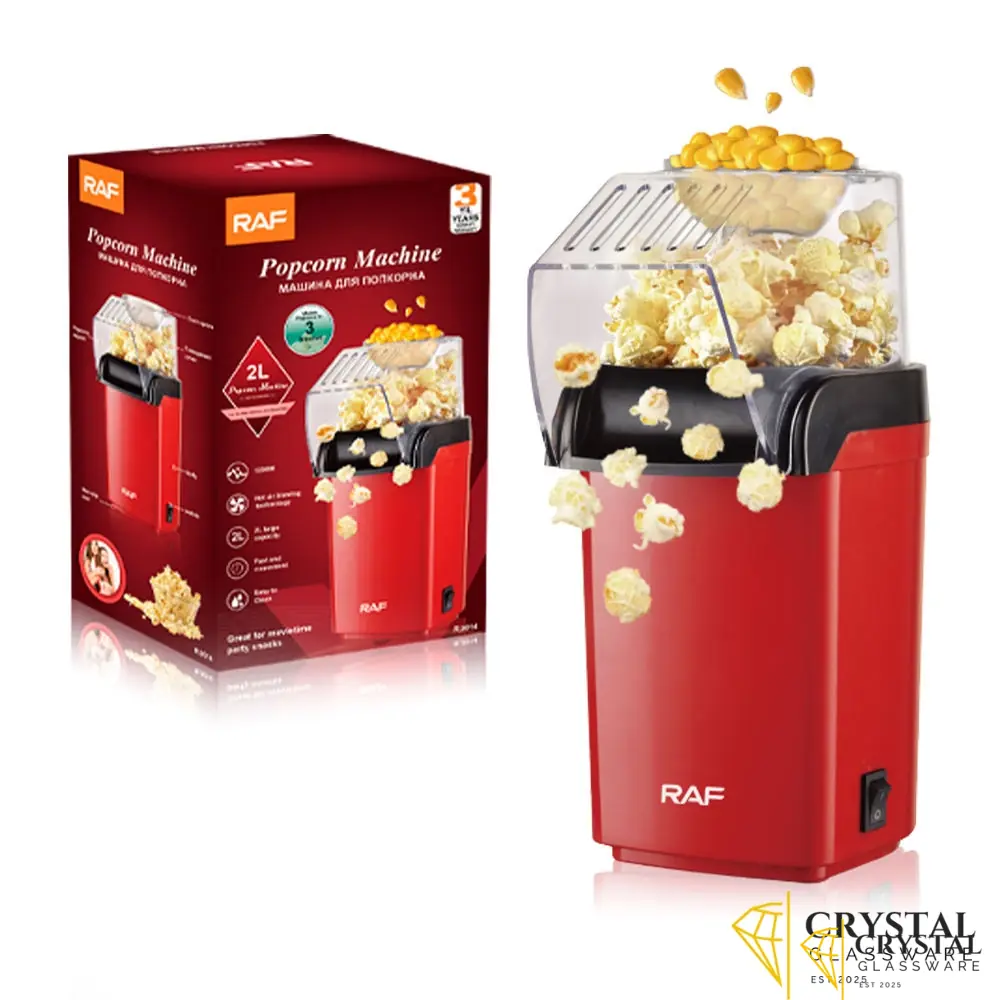 Popcorn Maker Oil Free Mini Electric RAF Brand