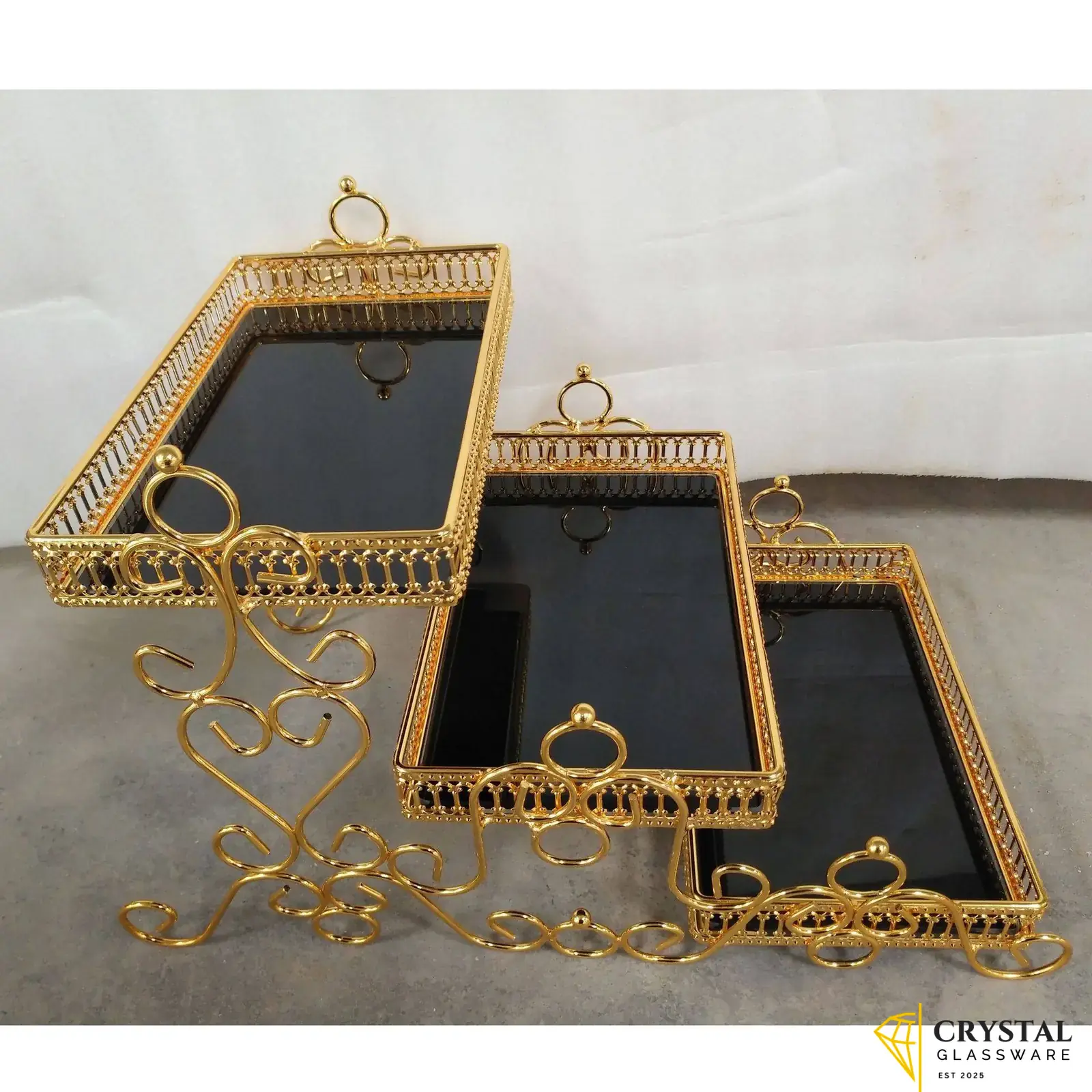 3-tier serving stand 